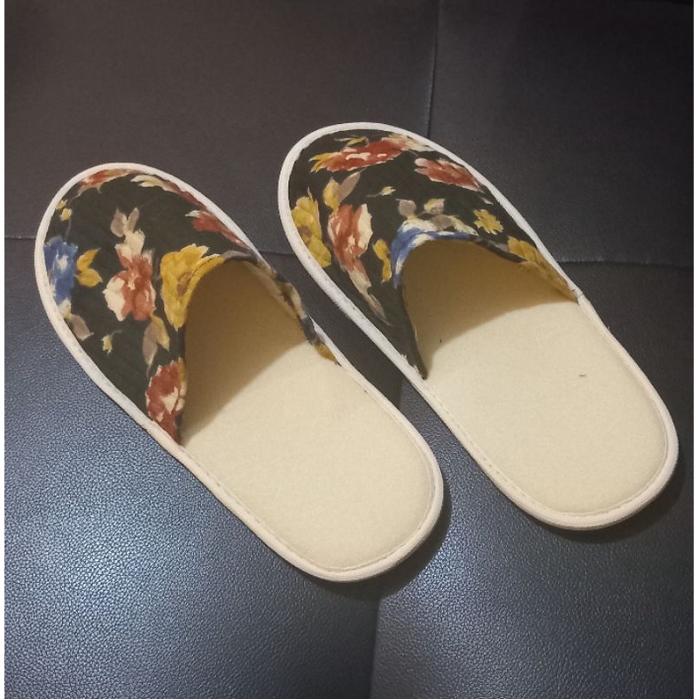 sandal hotel/lantai busa  8ml motif batik  kembang terbuka