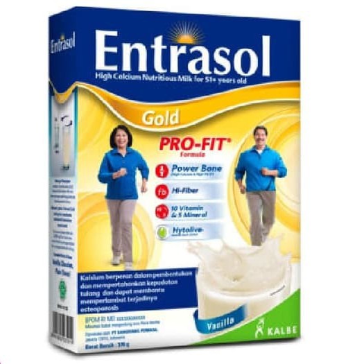 

ENTRASOL GOLD VANILLA VANILA BOX 370G 370 G