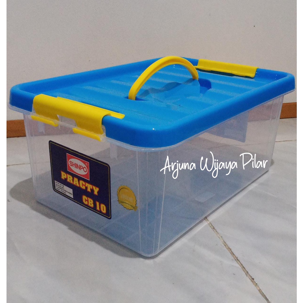 SHINPO CONTAINER / CONTAINER BOX CB 10 PRACTY SIP 129 +Bubblewrap