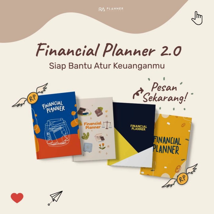 

[RESTOCK] Financial Planner Bonus Hadiah Pilihan - Cover D