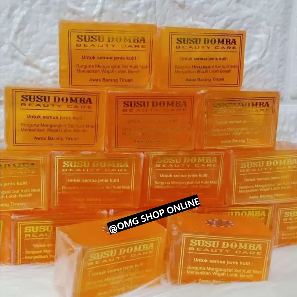 5 Pcs Sabun Susu Domba Original BPOM Asli CDA Beauty Care / Sabun Pemutih Badan dan Sabun Muka Pria Wanita / Sabun Muka Glowing dan Putih Sabun Mandi Batangan / Sabun Wajah Glowing Permanen Cuci Muka Sabun Pemutih Kulit Ketiak Selangkangan