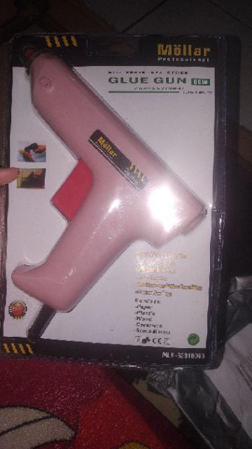 Mollar Glue Gun 80 Watt 80w / Alat Tembak Lem Bakar Besar