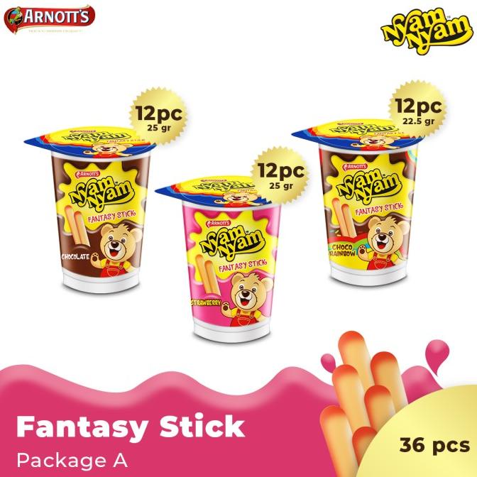 

Nyam Nyam Fantasy Stick - Package A