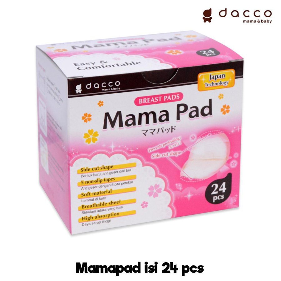 Mamapad Breastpad Penyerap Asi Breast Pad 3D Mama Box 24 / 56 pcs