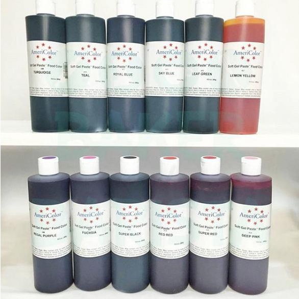 

Americolor Softgel Coloring 383ml / Pewarna Americolor Besar bakernbar99 Buru Order