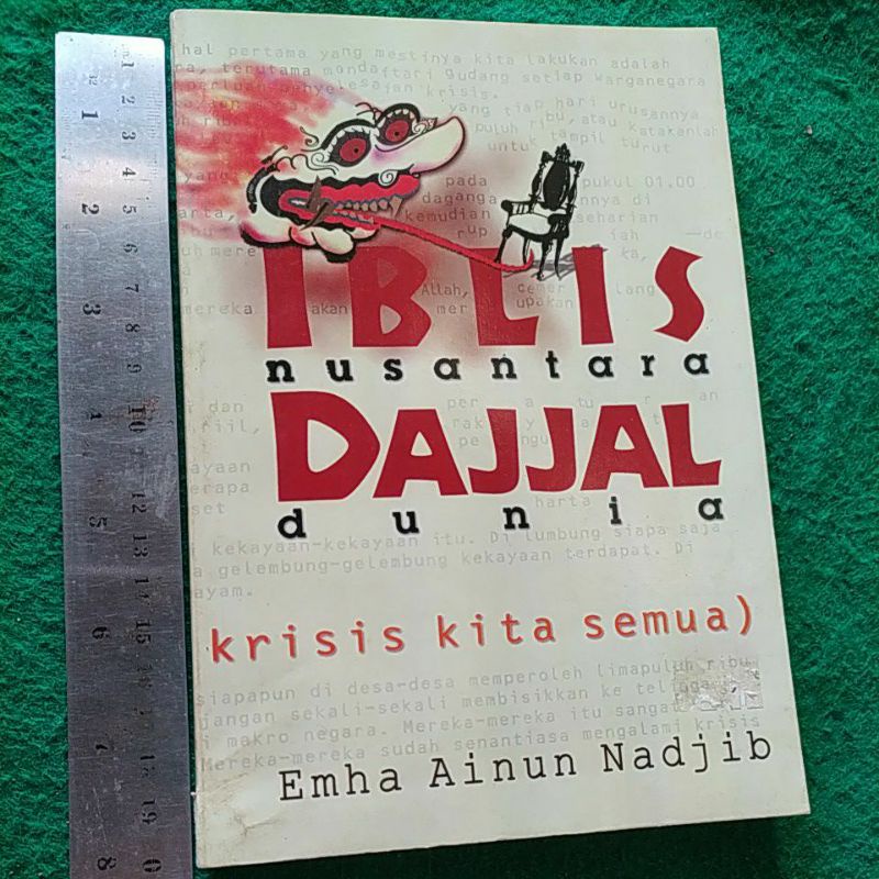 IBLIS nusantara DAJJAL dunia krisis kota semua