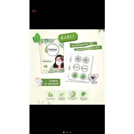 stiker masker freshcare