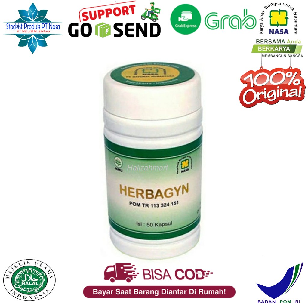 Herbagyn Original Nasa Obat Kolesterol / Stockist Produk PT Nasa