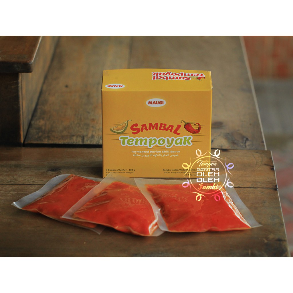 Sambal Tempoyak Durian Maugi Premium Kemasan Sachet Oleh Oleh Khas Jambi