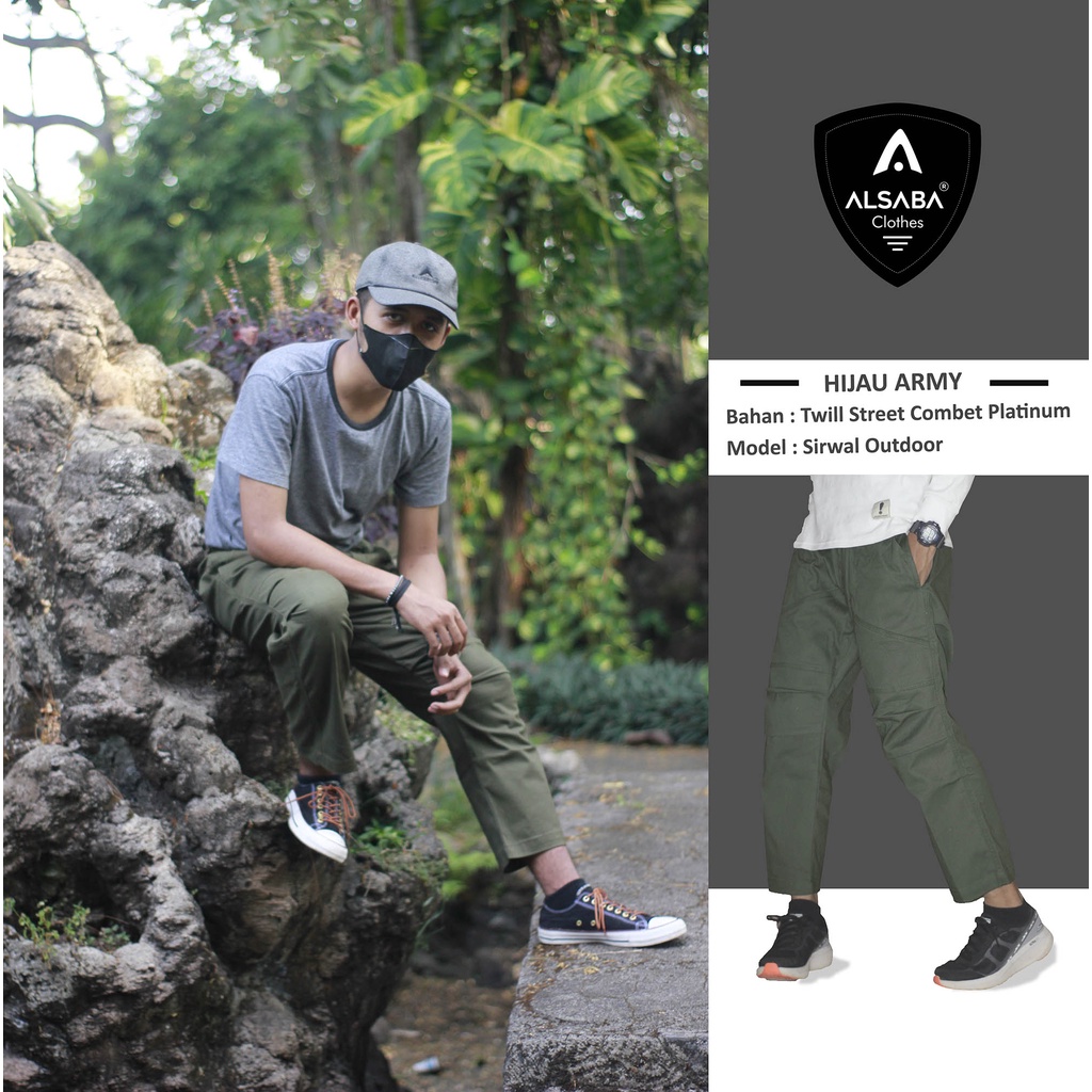 Celana Sirwal Pria Model Outdoor Celana pangsi premium By ALSABA