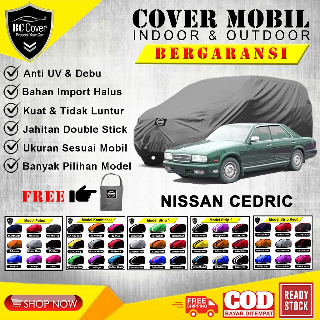 Body Cover Mobil Sedan Cedric, Sarung Mobil Nissan Cedric, Mantel Selimut Tutup Pelindung Jas Mantol Kerudung Penutup Sedan Cedric Outdoor