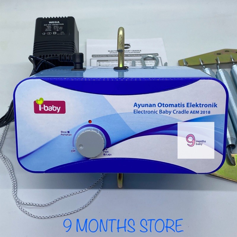 Makassar Promo! Ayunan Bayi Elektrik/Listrik iBaby Premier Lullaby Series | Ayunan Bayi Elektrik | Ayunan Listrik | Mesin Ayunan-3