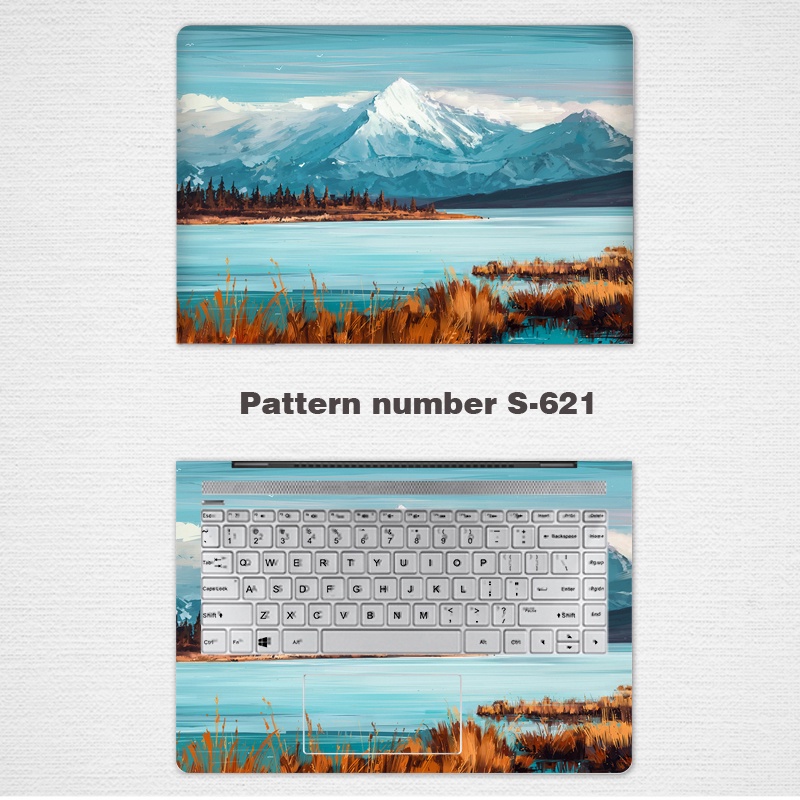 DIY Universal Laptop Stickers Computer Skin Vinyl 2 Sides Notebook Skin for 11/12/13/14 Inch ACER Notebook Film Swift1 Swift3 Sf113 13.3-inch Aspire5 Sf314 A314 AN515 A515 Computer Sticker Shell Protective Film