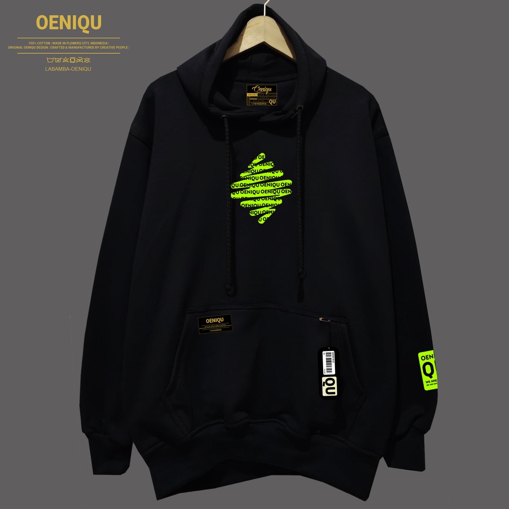 HOODIE DISTRO PRIA ORIGINAL OENIQU SIZE JUMBO XXL - XXXL - XXXXL - XXXXXL LABAMABA