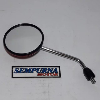 Kaca Spion Sepion Scoopy Lama Karbu Kiri Merah Maroon Ori 