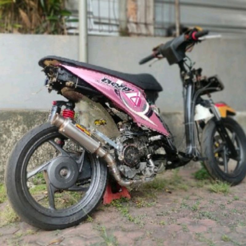 Knalpot Racing Honda Beat Inlet 45, by Empush Racing Exhaust type M4