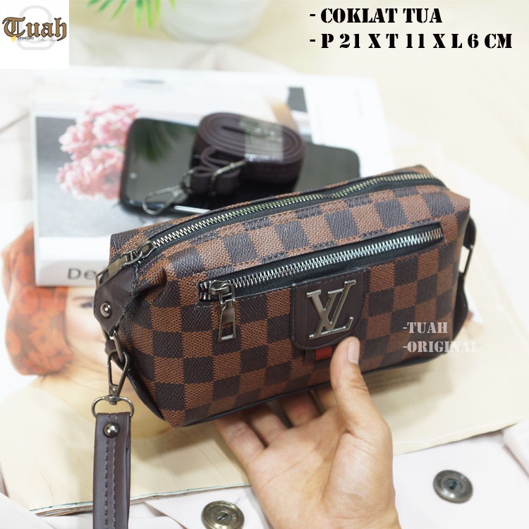 TUAH SLIMBAGS | SL Cluth VL Tabung 2 Ruang MX 3012 / Handbag Wanita Terbaru / Tas Jinjing Wanita