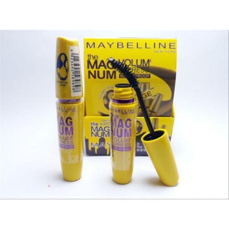 Maskara maybelline THE MAGNUM volum express waterproof