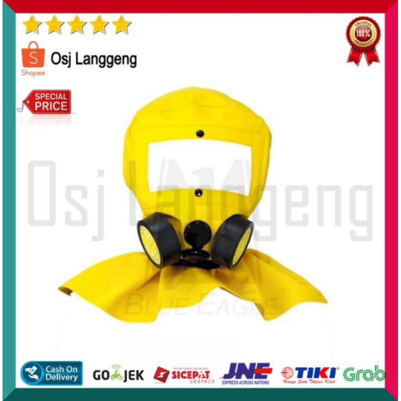 Pelindung Kepala Blue Eagle NP312 Chemical Hood