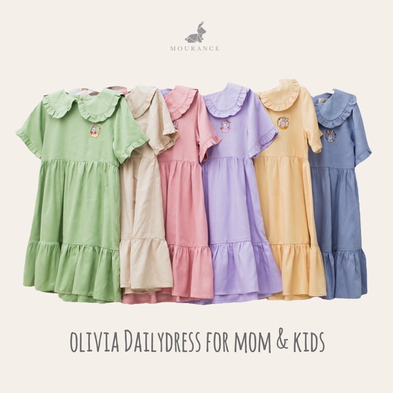 Mourance - Olivia Dailywear for Mom & Kids ( DIJUAL TERPISAH )
