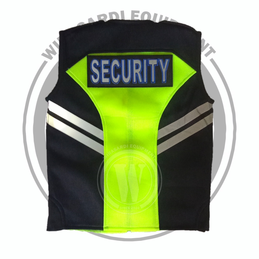 Rompi Security Terbaru | Rompi Satpam Terbaru | Rompi Security Tebal | Double Mesh |