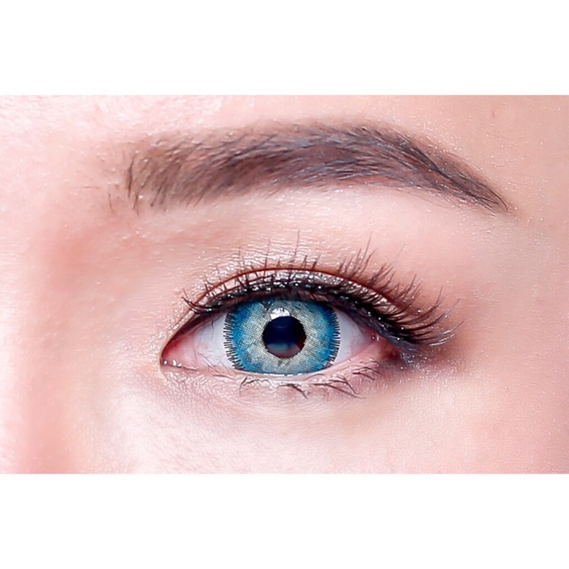 Latin 3 tones gray brown blue tosca softlens