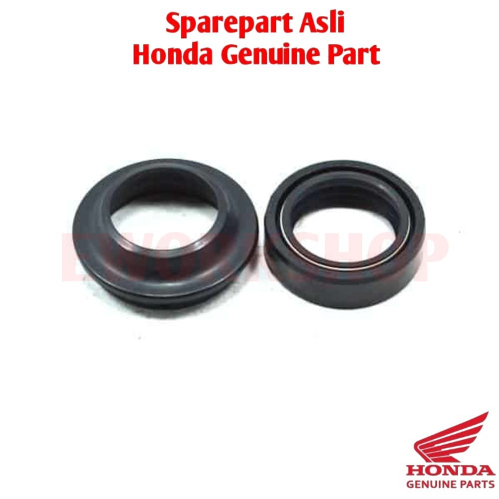 Seal Sil Shock Set Depan - GRAND SUPRA VARIO BEAT Asli Honda 51490GN5305