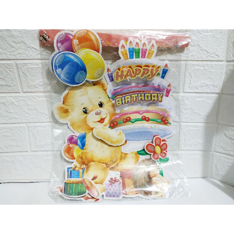 Birthday Dekorasi Bear 9015966 Ojek Only