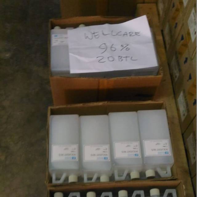 ALKOHOL SOLVENT 96% READY STOCK