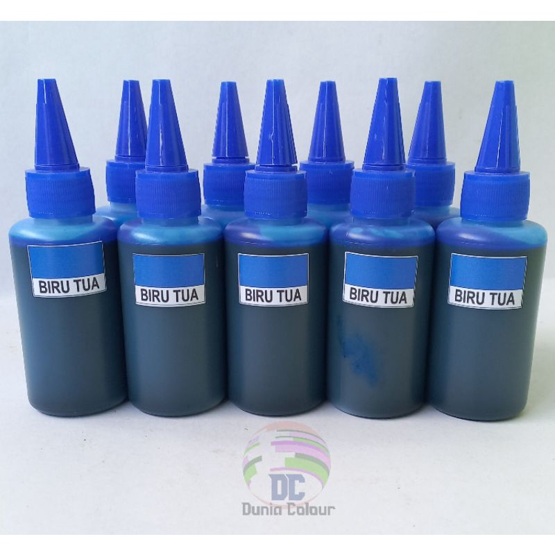 

Tinta Stampel Flash 100ML Warna Biru Tua