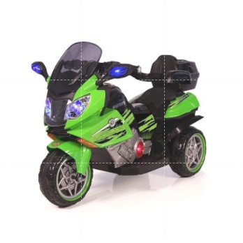 Mainan Anak Motor Aki Remote Control Volta Samurai 5021 SHP TOYS Happy Kids Size 110x50x65cm Garansi-Hijau
