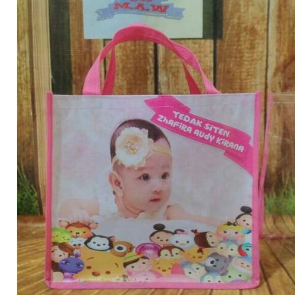 

tas ultah /tas ulang tahun /Souvenir /tas Promosi /tas jinjing