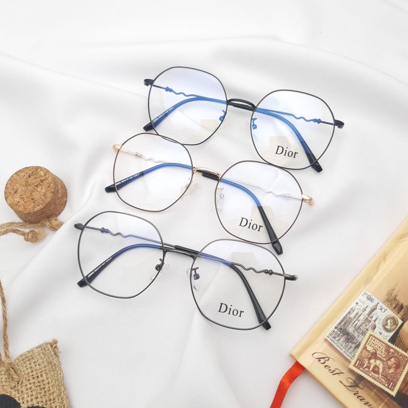 Kacamata/Frame 35002 Size 53-17-141 Paket lensa radiasi photocromig Mines silinder plus