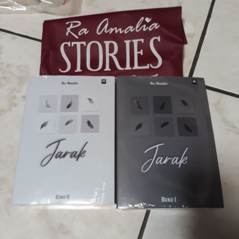 Novel Jarak 1-2 by Ra Amalia