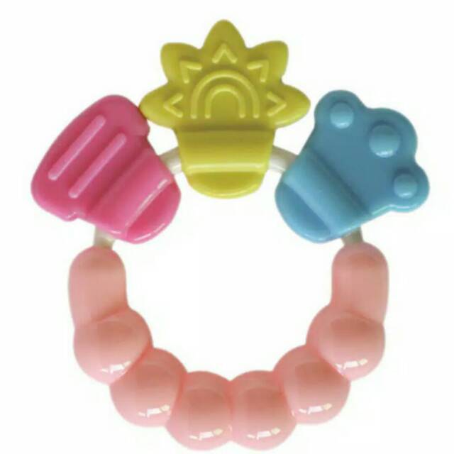 Ball Teether Import Gigitan Bayi Rattle