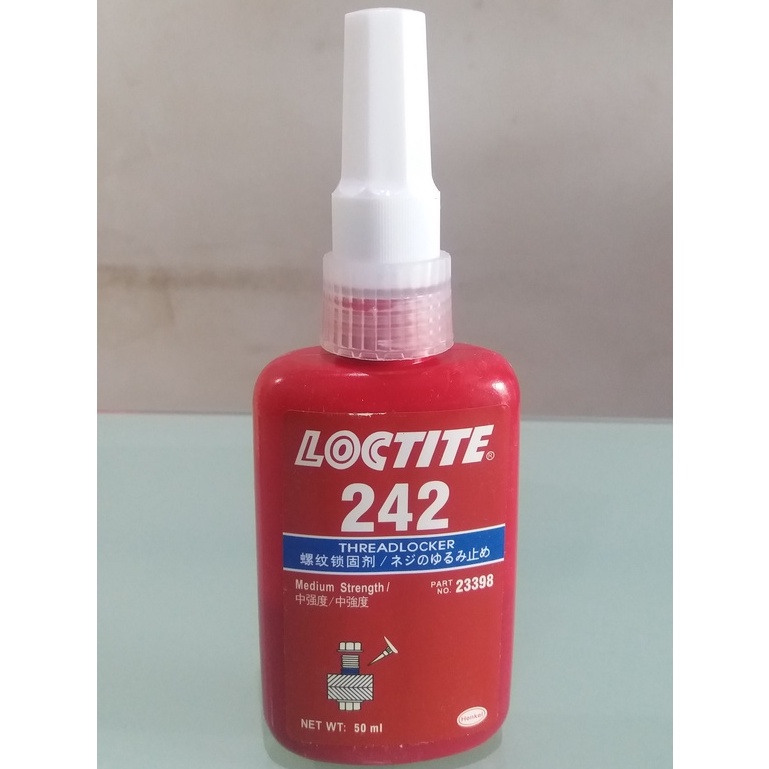 

LOCTITE 242 - Lem Sekrup Threadlocker Medium Strength - 50ml