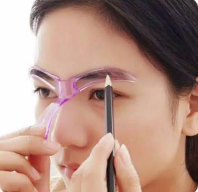 Cetakan Alis ISI 8 Perfect Eyebrow Stencil Aksesoris