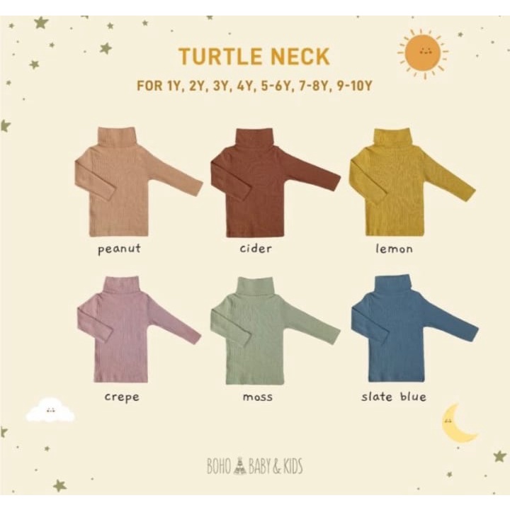 Bohobaby Top Turtleneck