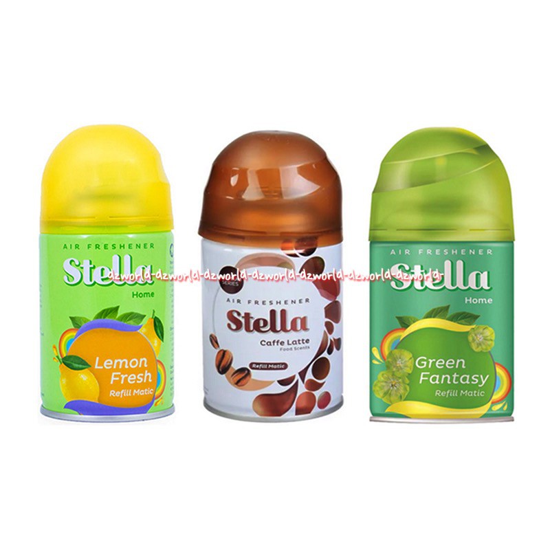 Stella Matic Lemon Refill Isi Ulang Pengharum Ruangan Otomatis 225ml