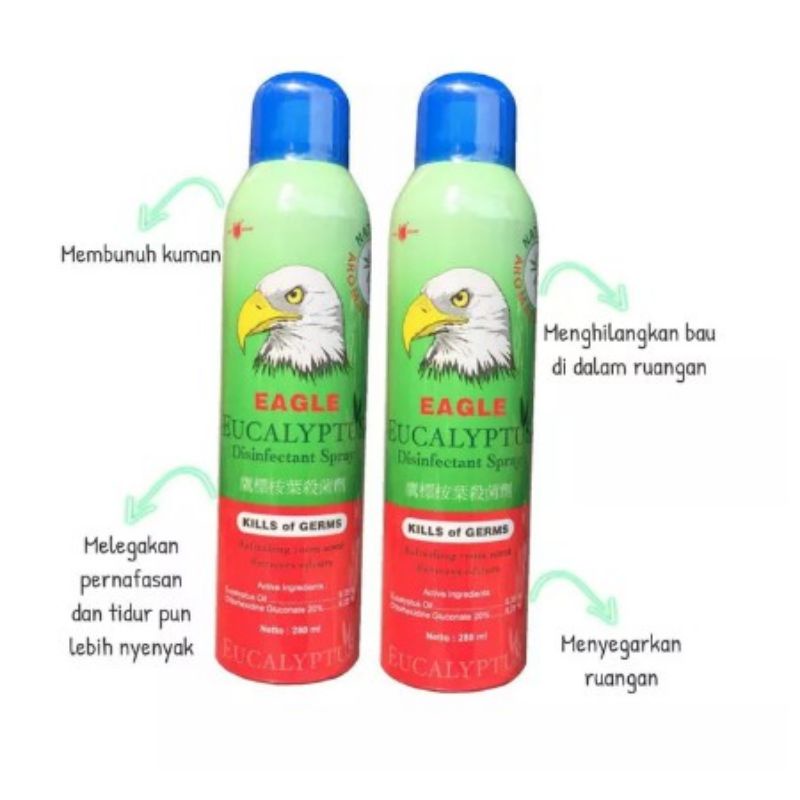 Eagle Eucalyptus Disinfektan Spray 280ml