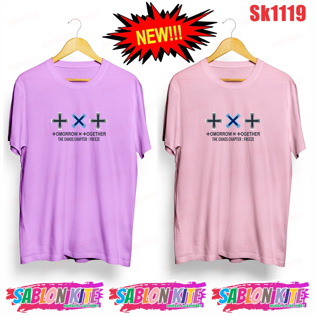 MURAH!!! KAOS KPOP TOMMOROW GRADASI SK1119 BYK WARNA