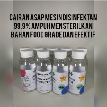 Liquid Fogging Disinfektan / Cairan Asap Mesin Disinfektan