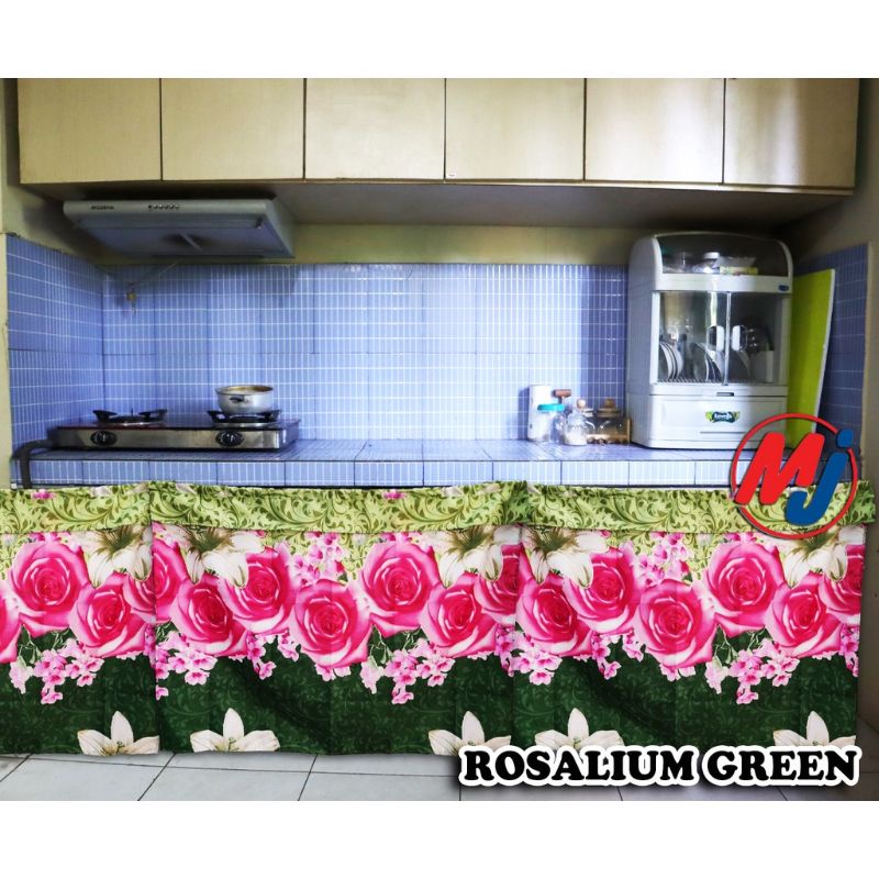 Medan Termurah Gorden cantik 100x75 kualitas terbaik Tirai kolong dapur