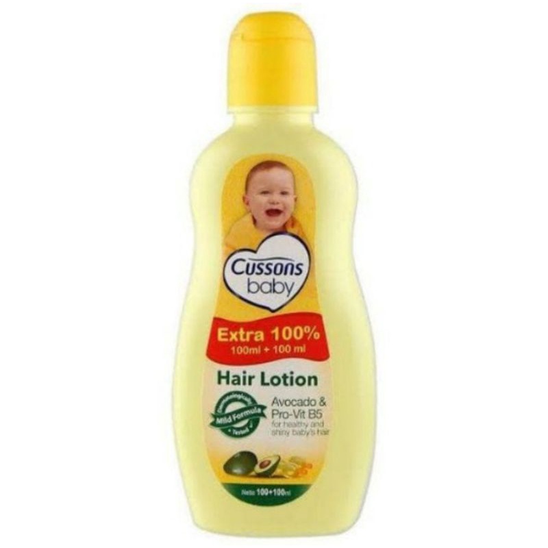 Cussons Baby Hair Lotion 50+50 ml (100ml)/Lotion Rambut Bayi Cussons