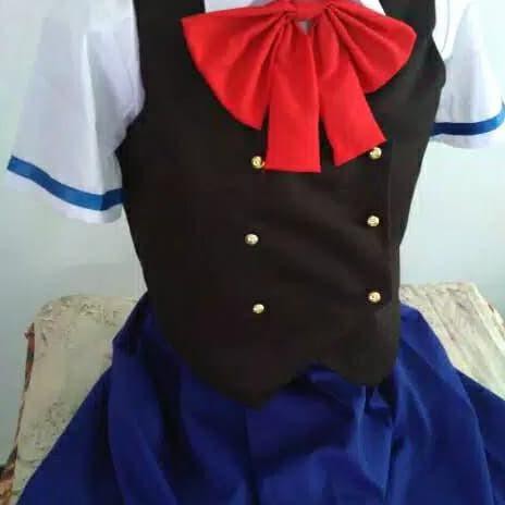fullset + wig Kostum Cosplay Anime Another Mei Misaki