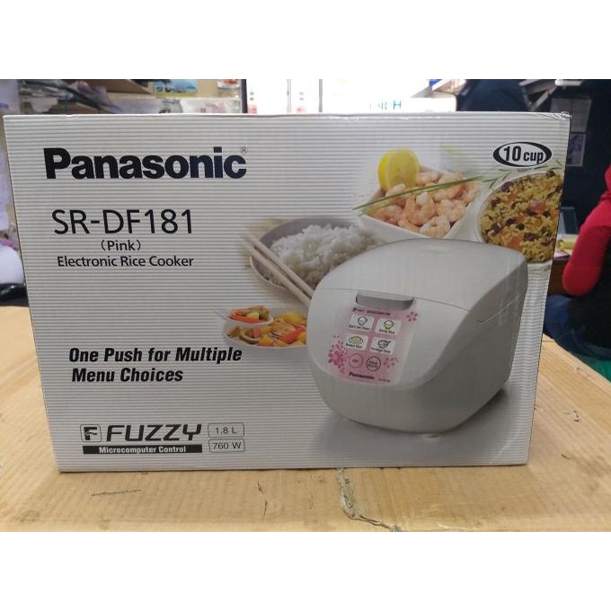 Jual Panasonic Rice Cooker Digital SRDF181 1.8 Liter Putih Lc