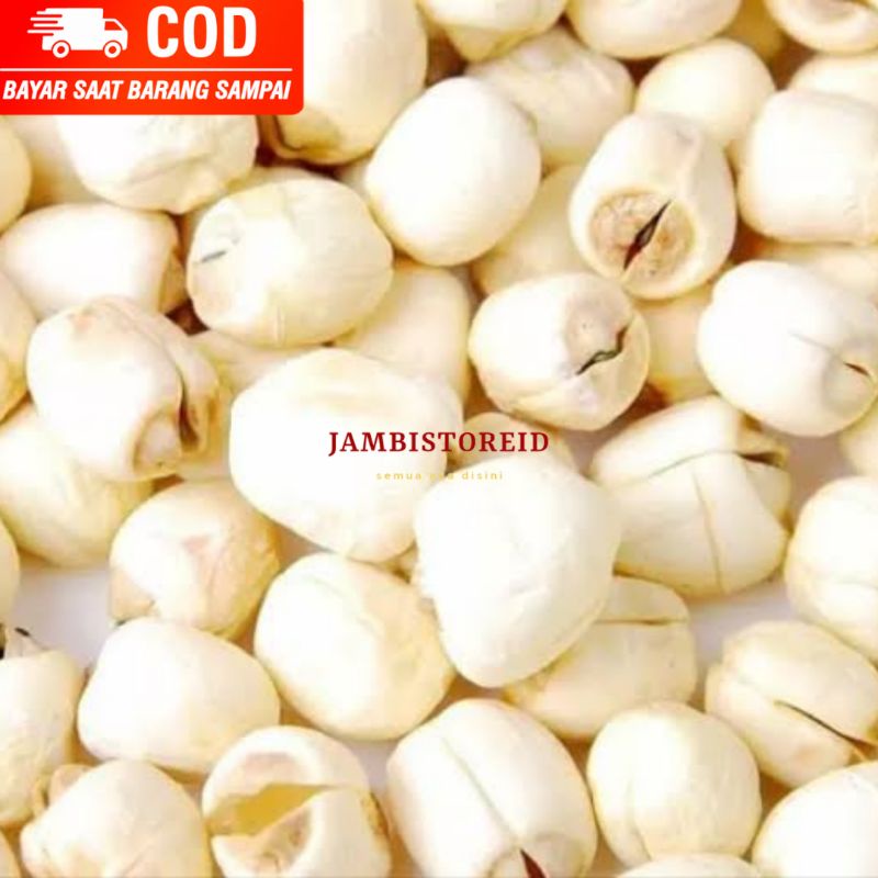 

(JAMBISTOREID) JAMBI LANGSUNG KIRIM Snowlotus 50gram Biji Teratai Minuman Kolagen Bumbu Bubuk Kering Bahan Masak Rempah-Rempah Jambi