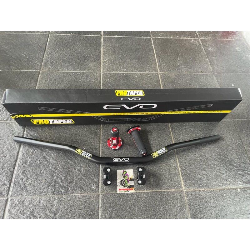 Stang fatbar protaper Evo low set handgrip stang fatbar protaper Evo Low GTX CRF 150 KLX 150