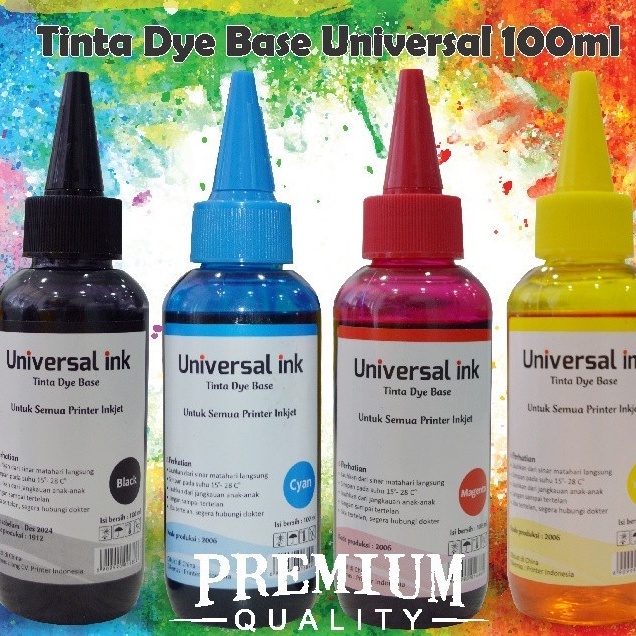 TINTA REFILL UNIVERSAL EPSON CANON HP HIGH QUALITY EKONOMIS MURAH