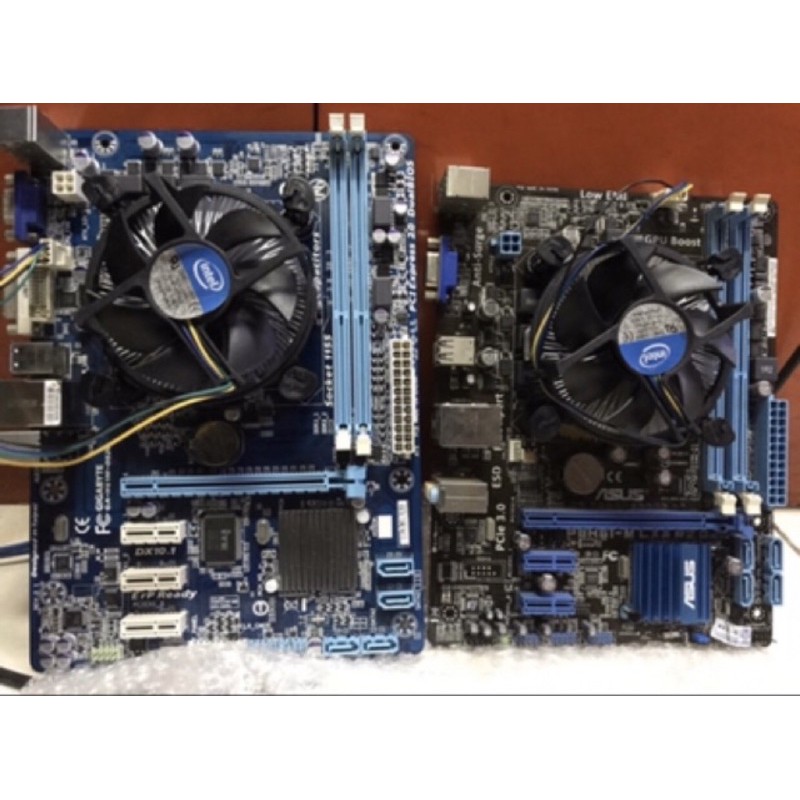 paket Mainboard H61 gigabyte / Asus core i5 3470 fan ram 8gb